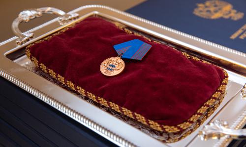 Строителям Репинской развязки вручены ведомственные награды Минтранса